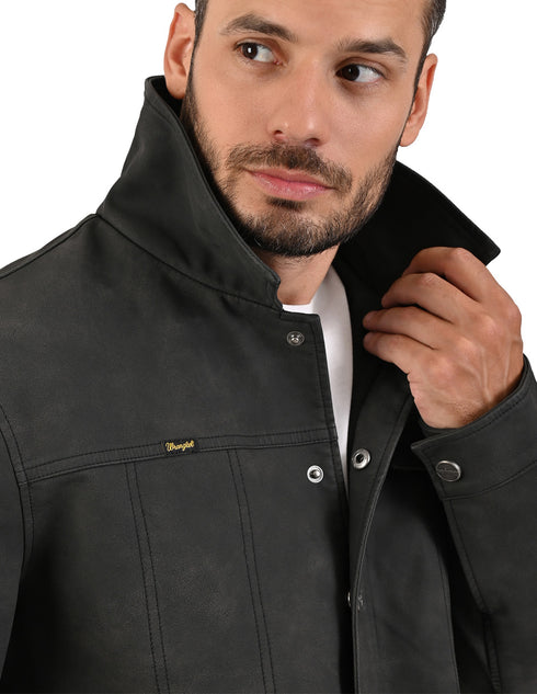 WRANGLER camisola para Caballero en Acabado Avejentado en piel sintetica.